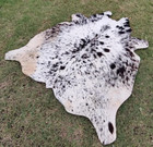 Brazilian Cowhide Rug Exotic Brindle Upholstery Cowskin Leather Carpet For Home
