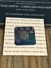Carolina Panthers Steve Smith Game Used Worn Jersey Piece Nfl Hof  Rare   Sharp 