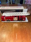 Rare Vintage 1986 Hess Toy Fire Truck Bank Mib New In Original Box