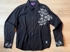 3 Authentic Jimi Hendrix Experience Purple Label Button Down Shirts   Bonus Tees