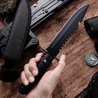 11  Military Hunting Tactical Fixed Blade Survival Army Knife