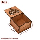 Personalized Keepsake Box - Small Wooden With Hinged Lid  Custom Wood Gift Box 