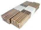 Zenison 12 Pairs Drumsticks 2b Acorn Wood Tip  Natural Maple  Professional