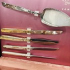 62 Piece Community  south Seas  Silver-plated Flatware Set For 8 W  Case Vintage