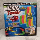 Magic Tracks 220 Pieces Glow In The Dark Track With Light-up Race Car Nib