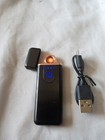Usb Dual Arc Plasma Electric Lighter Dr Flameless Windproof Rechargeable Lighter