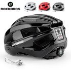 Rockbros Ultralight Bicycle Helmets Led Light Usb Mtb Road Bike Cycling 3 Modes