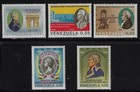 Venezuela  1968  Scott C984-c988 Complete Set Francisco De Miranda  Mnh  Ebv1806