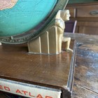 Art Deco Replogle Globe Atlas Rare  Hercules 