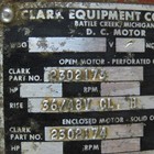 Clark 2302174 36 48vdc Forklift Drive Motor Made By General Electric