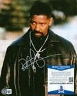 Denzel Washington Signed Bas Coa 8x10 Training Day Photo Autograph Auto Beckett