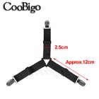 Triangle Mattress Fastener Holder Bed Suspender Straps Grippers Sheet Clips