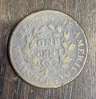 1798 Draped Bust Large Cent     2nd Hair Style     Draped Bust