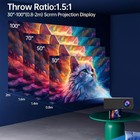 Hd 1080p Mini Projector Led Home Cinema Portable Office Theater Movie Projector