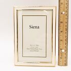 Siena Hand Polished Gold Enamel Photo Frame 4x6