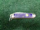 Vintage Cub Scouts Bsa Official Camp Pocket Knife Blue Camillus New York Usa