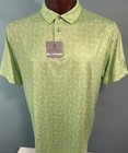 Pga Tour Pro Series S s Moisture Wicking  Upf 50 Polo Sz Xl Green Flash