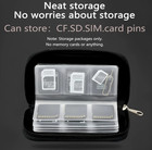 Memory Card Storage Bag 22slots Sd Cards Organiser Pouch Card Carrying Case 