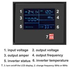 4000watt Pure Sine Wave Inverter 36v To 110v 120v Power Converter Home Solar Car