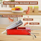 Hakka Sausage Stuffer 7l  15 Lb Stainless Steel Meat Filler Sausage Maker