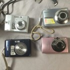 For Parts repair Lot Of 12 Digital Cameras Mixed Brands - Samsung Nikon Olympus