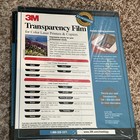50 Sheets 3m Transparency Film Color Laser Printers Copiers Cg3710 New Sealed