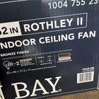 Hampton Bay Rothley Ii 52 In   Ceiling Fan With Light Kit New Sealed