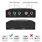 Ypbpr Component Video   Stereo Audio To Hdmi Converter Adapter For Dvd Ps3 Xbox