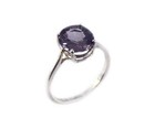 19thc Antique 2  ct Lavender Spinel 925 Ring  Ancient Mariner    way Stone    Compass