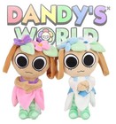 26cm Dandy   s World Plush Doll Bassie Plush Stuffed Toy Pillow - Purple white