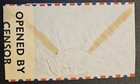 British Honduras Censored Airmail Cover To United States Label Type Cl2