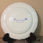 Wedgwood Us Naval Academy Plate Transferware Airplane View From East 10  Vtg