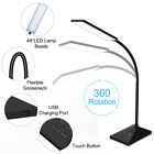 Dimmable Led Desk Lamp Touch Table Lamp 7 Brightness Levels Night Light 