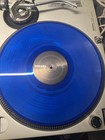Blue Serato Dj 12  Control Vinyl  pair  Scratch Live Translucent Records Look 