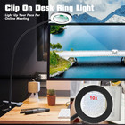 10x Led Magnifying Glass With Light  3 Color Modes  Flexible Gooseneck