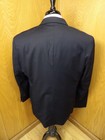 Linea Oumo Suit  Mens Suit 44s 36w X 28 5 Navy Blue Modern Fit  100  Wool L- 22