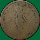 1837 Canada One Penny Bank Token Good G Coin  37604
