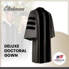 Deluxe Doctoral Graduation Gown - Academic Regalia