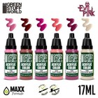 Paint Set - Evil Pink - Acrylics Airbrush Brush Model Models Dioramas