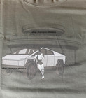 New Tesla Diner Exclusive Cybertruck Optimus Evs And Espressos T-shirt - Olive