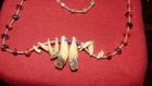 Urarina Peru Amazon Indian Teeth And  Seeds Necklace