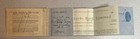 6 Unissued Lloyds Bank Limited Crossed Checks London Office Hexham Checkbook