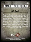 2017 Topps The Walking Dead Season 6  c-20 Negan Characters 52635