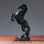 Horse Resin Statue Figurine  12 2 Inches  Standing Horse Art Decor For Home O   