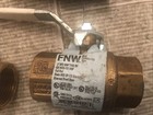 Lot Of 3  1   inch Full Port 600wog Brass Ball Valve Fip Threaded