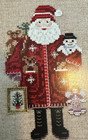 Snowflake Santa Just Nan Cross Stitch Chart   Charm   Oop   Jn113