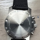 Nautis Dive Men   s 50 Atm Quartz Chronograph Date Green Dial Nato Strap