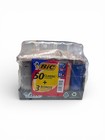 Bic Classic Maxi Lighters  Assorted Colors  50 3 Count Black Tray Lighters