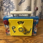 Fisher Price Tv Radio Toy Twist Knob Working Vintage