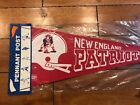 Vintage New England Patriots Full Size Nfl Pennant Unopened Rare 1970 s 1980 s